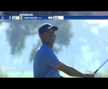 Tiger Woods Farmers Insurance Open Round 1 2020 (Without Birdies :/)