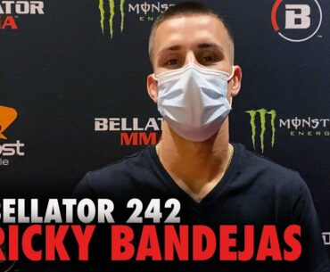 Ricky Bandejas not upset about lack of title fight | Bellator 242 pre-fight interview