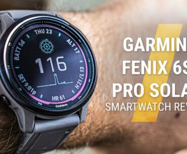 GARMIN Fenix 6S Pro Solar Review // The BEST GPS Smartwatch in 2020?