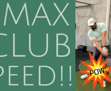 MAX CLUB SPEED CHALLENGE!! // Pro vs Amateur // how fast can we swing?