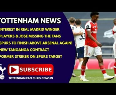 TOTTENHAM NEWS: Spurs to Finish Above Arsenal AGAIN, Link to Real Madrid Winger, Tanganga Contract