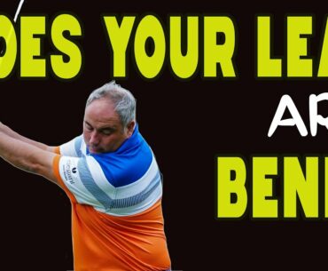 Does Your Lead Arm Bend In Your Golf Swing?