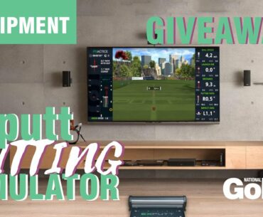 Bring the practice green to your living room with the Exputt simulator + WE HAVE ONE TO GIVE AWAY!