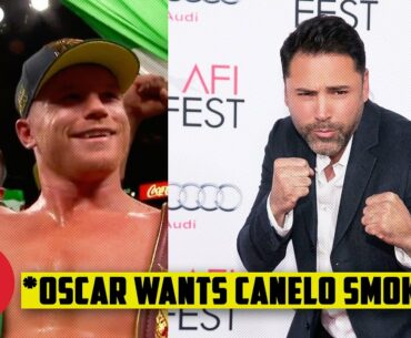 OSCAR Doesn't Rule Out Canelo Fight? WTF!!! "I NEVER BACK DOWN FROM ANYBODY"