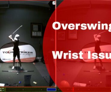 Overswing?? Wrist Angle Issues? | Martin Chuck | Tour Striker Golf Academy