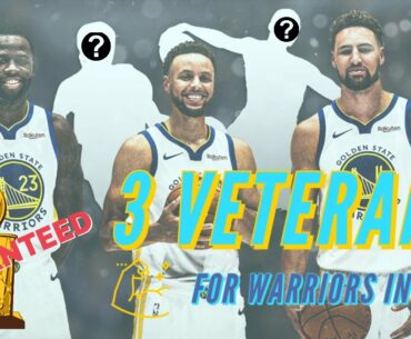 3 Low-Profile Veterans To Target In Free Agency For Golden State Warriors | 2021 Title Guaranteed