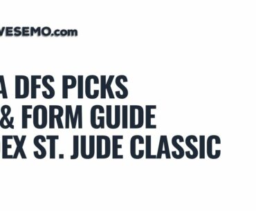 PGA DFS Course Fit & Form Podcast: 2020 FedEx St. Jude Classic Picks & Predictions