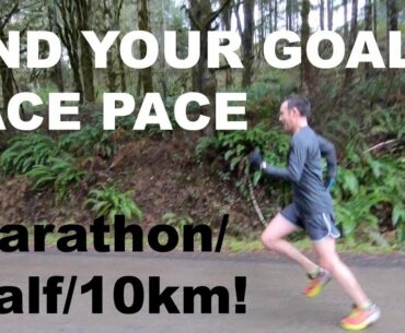 HOW TO FIND YOUR RACE PACE FOR THE HALF MARATHON, 10KM, MARATHON | Sage Running Tips