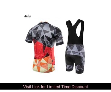 New Summer Cycling Short Sleeve Bicycle Top Plaid Triangle Gradient Style Shorts Customizable Profe