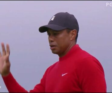 Tiger Woods Farmers Insurance Open Round 4 2020 - shot by shot footage