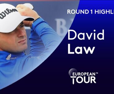 David Law shoots an opening 7 under par | 2020 Betfred British Masters