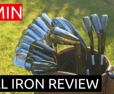 TAYLORMADE P760 & P790 BLACK FULL IRON REVIEW