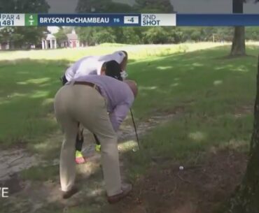 Bryson DeChambeau vs. Ants and Animal Holes: double-bogeys at WGC-FedEx St. Jude (7/30/2020)