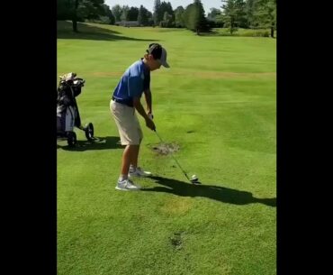 Club Being Stopped by Outside Influence on Downswing, Is it a Stroke? - Golf Rules