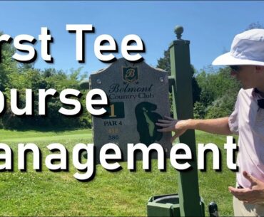 Course Management - How to Think Your Way Around the Golf Course. Hole #1