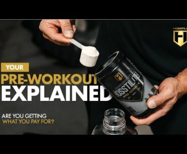 YOUR PRE-WORKOUT EXPLAINED | Are you getting what you pay for? | Fouad Abiad