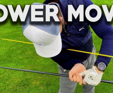 YOU NEED THIS "MOVE" FOR LONGER STRAIGHTER GOLF SHOTS! EASY POWER DRILL