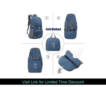 35L Outdoor Foldable Waterproof Backpack Lightweight Portable Daypack Rucksack Large Hunting Campin