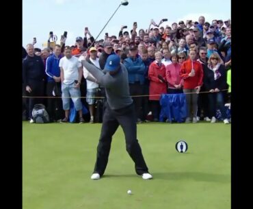 Emperor of Golf Tiger Woods Golf swing Slow motion