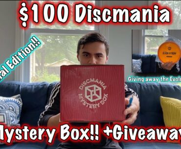 $100 Discmania Mystery Box 2020 3rd Edition! +EVOLUTION ORIGIN PROTO *GIVEAWAY*