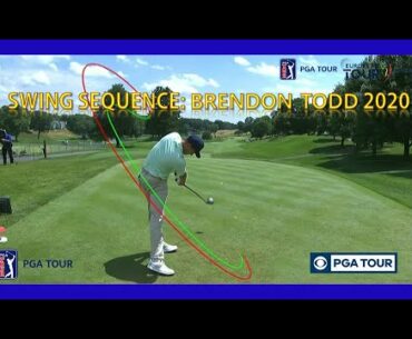 2020 Brendon Todd Driver Golf Swing Sequence, Super slow-motion