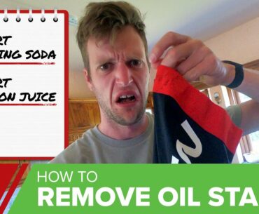 How To Remove Bike Oil Stains From Clothes | GCN Tech Cleaning Tips