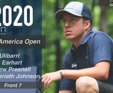 2020 Mid-America Open DISCRAFT | RD1 F7 | Ulibarri, Johnson, Earhart, Presnell