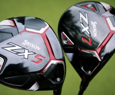 SRIXON GOLF DRIVERS ZX5 AND ZX7