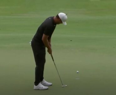 Brooks Koepka 3-putts from 2 feet: double bogeys at  WGC-FedEx St. Jude (7/31/2020)