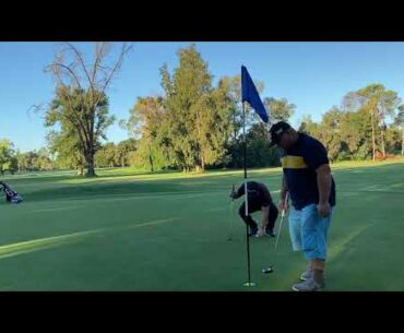 Golf: 9 hole Scramble first ever trial course flog