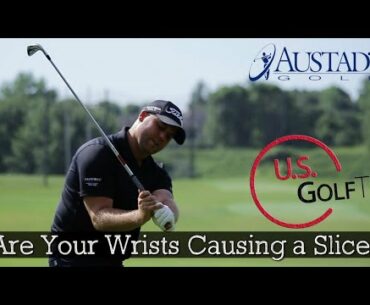 Golf Slice Fix - Are Your Wrists Hurting Your Backswing? (GOLF SWING DRILLS)