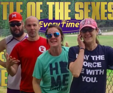 Disc Golf Challenge: Battle of the Sexes #2 Extreme Wind at Side Lake - Part 1