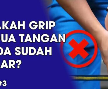 GOLF GRIP : CARA MEMEGANG GRIP GOLF DENGAN DUA TANGAN YANG BENAR PART #3