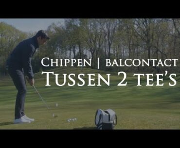 Chip oefening | Tussen 2 tees - Verbeter je balcontact