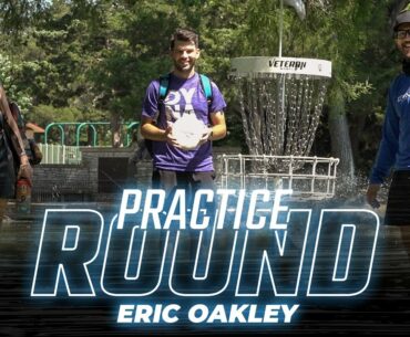 What did Tina DO? | Eric Oakley Disc Golf Practice Round at Peter Pan