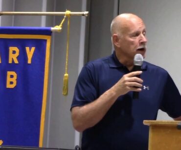 Joe D. Rainey, Halliburton President @ Gilmer Rotary Club - April 10, 2018