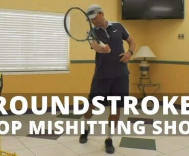 Tennis Tip: Stop Mishitting Shots By Keeping Your Head Still Around Contact