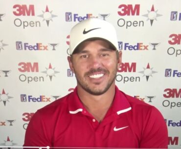 Brooks Koepka EPIC response to reporter about keeping up with Bryson...