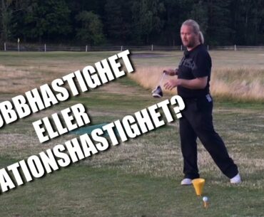 Klubbhastighet eller rotationshastighet?                  Golf med Marcus Edblad