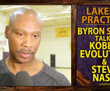 Lakers Practice: Byron Scott, 'This Is Not A New Kobe,' Plus Steve Nash Sighting