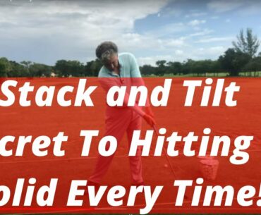 Secret Stack and Tilt Drill to Help Every Golfer! PGA Professional Jess Frank