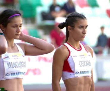 EXTRA Beautiful Women's 100 Meters Hurdles | Belarus Athletics | 7 August 2020