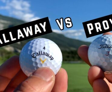 Pro V1 X versus Callaway Warbird | Golf Ball Comparison