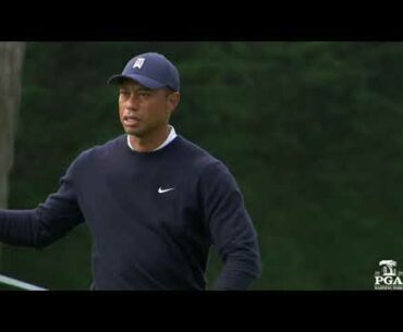 Tiger Woods | Best Shots from His Second-Round 72 at the 2020 PGA Championship