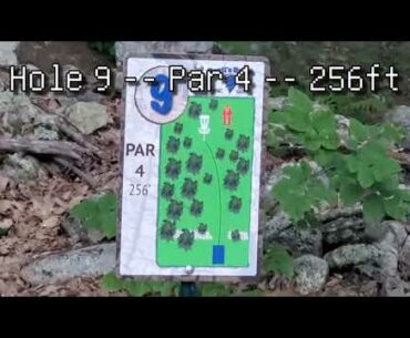 Funny game of Disc Golf at Devil's Grove - Front 9