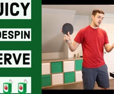 Juicy Sidespin Backspin Serve | Windshield Wiper