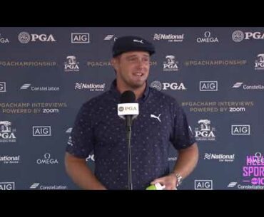 Bryson DeChambeau on his opening round of 68, snapping "The Kraken" at PGA Championship