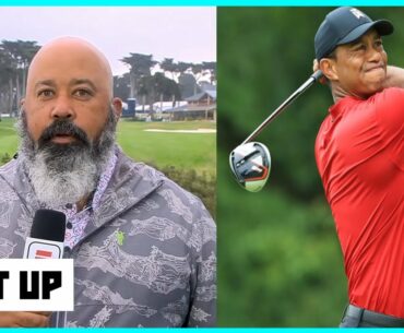 GET UP | Michael Collins "reports" Tiger Woods: -2 overall after 1st Round of PGA