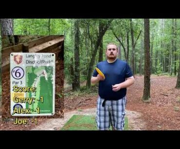 AM Tees at Langley Pond Disc Golf Course 8-8-20