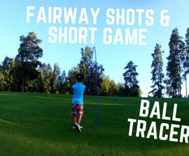 Fairway shots and short game golf (shot tracker)